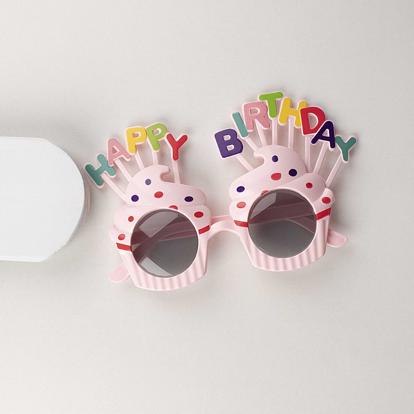 Birthday Glasses Xiaohongshu Same Style Internet Celebrity Funny Photography