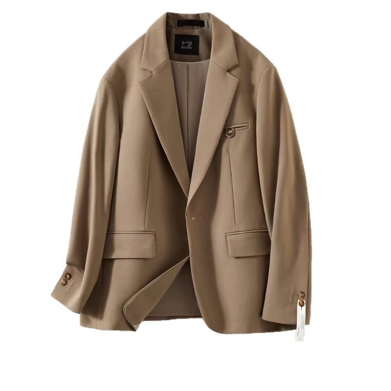 Casual Spring And Autumn Suit Suit Men's High Sense Lightly Mature Small Suit Jacket